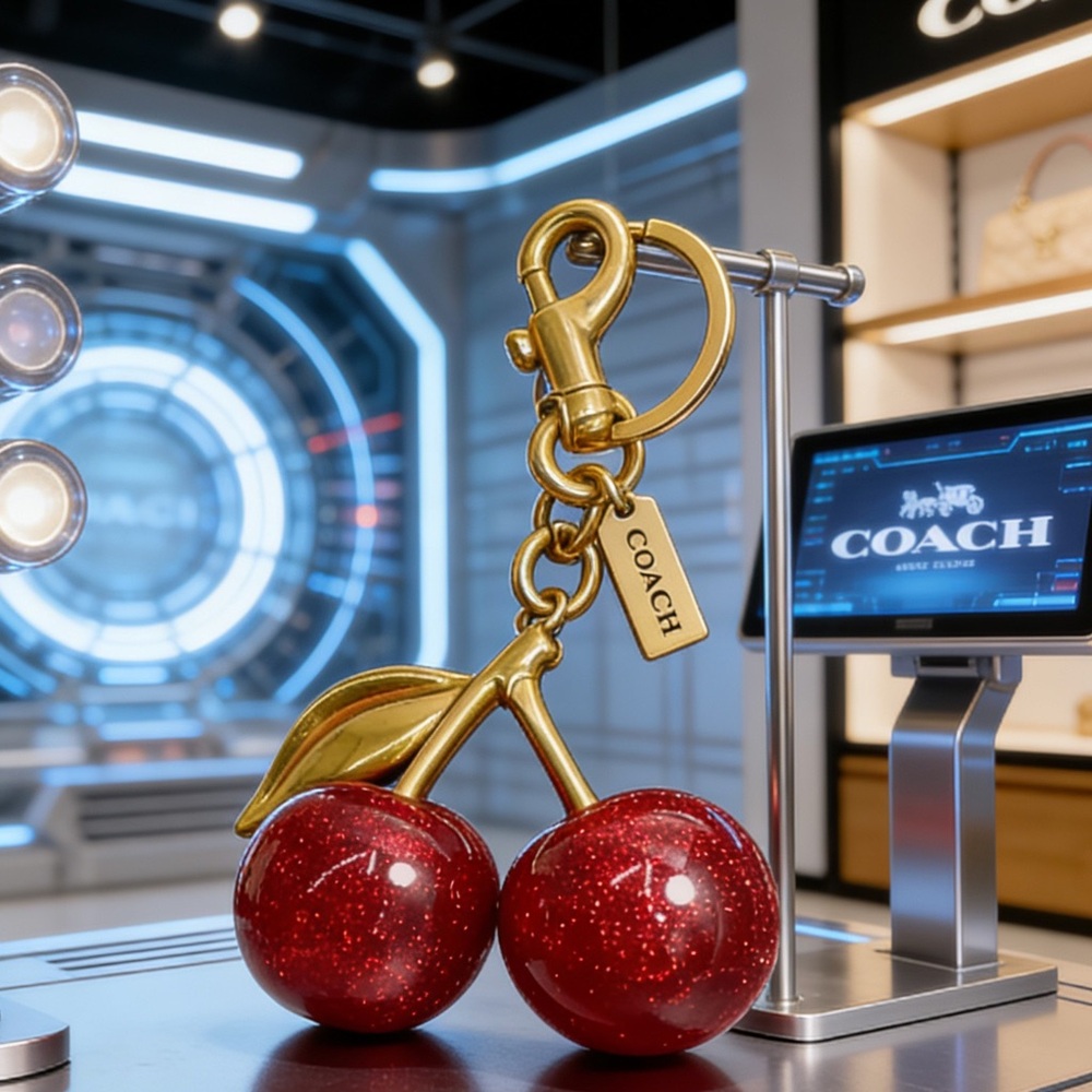 Coach key holder